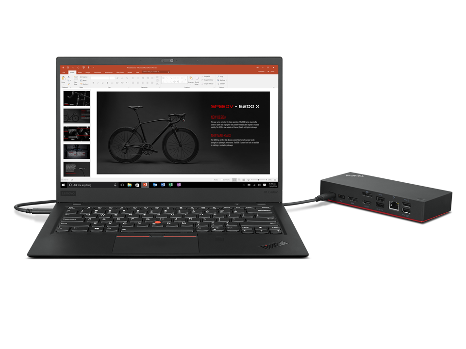 DOCK DE CHARGEMENT LENOVO / CONNEXION USB-C (40AY0090US)