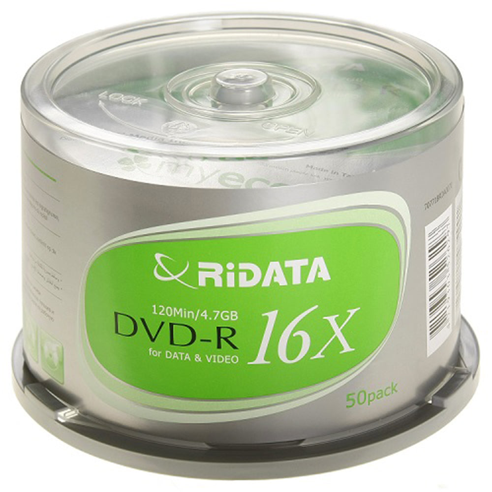 RIDATA DVD-R (4.7GO/16X) SPINDLE DE 50