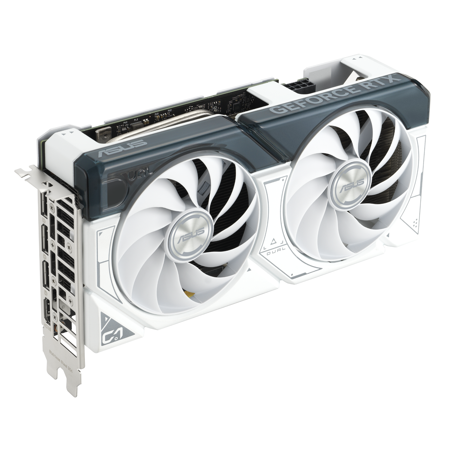 CARTE VIDEO ASUS GEFORCE RTX 4060 OC WHITE 8GO (DUAL)