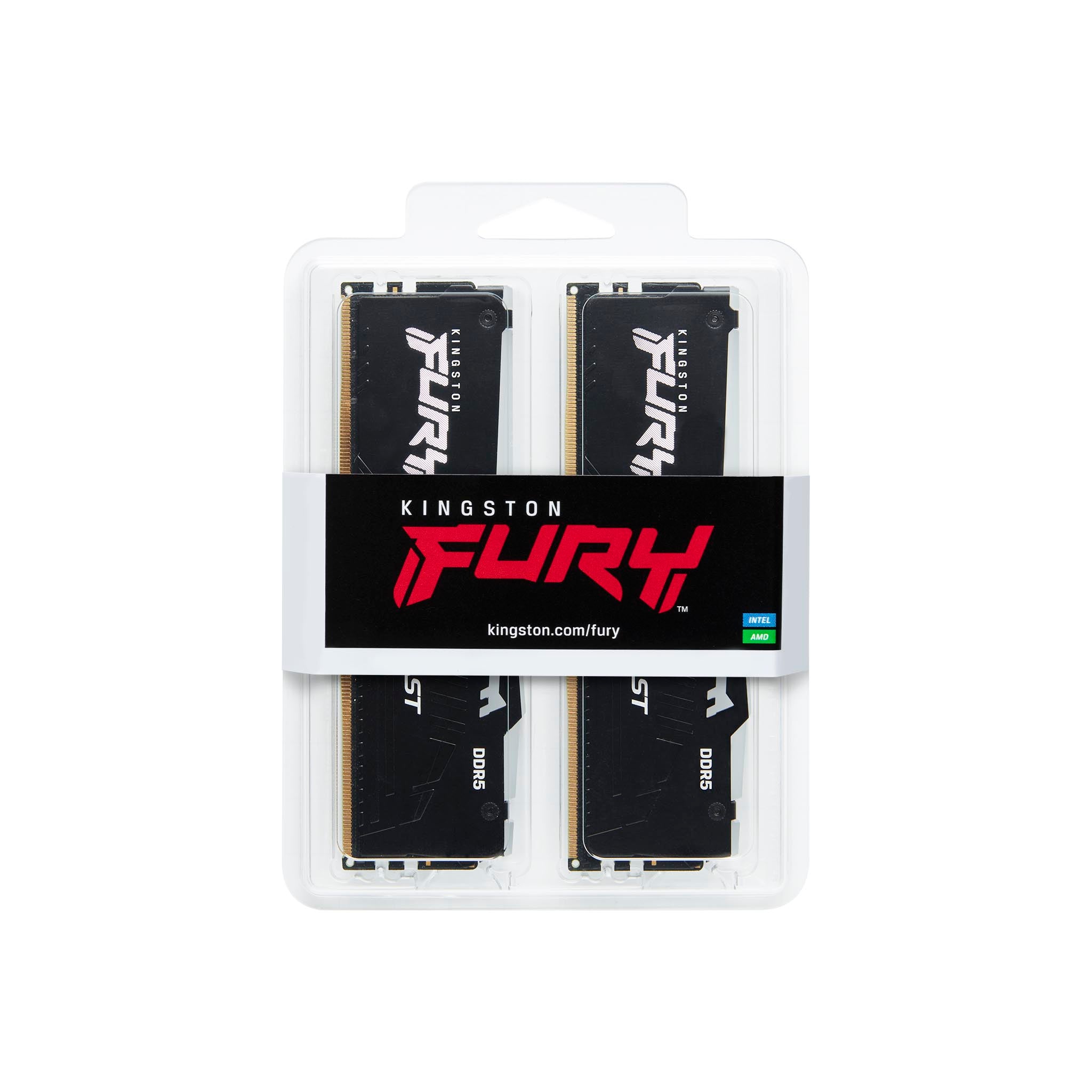 MÉMOIRE KINGSTON FURY BEAST 16GO DDR5 (2x8/5200MHZ) RGB