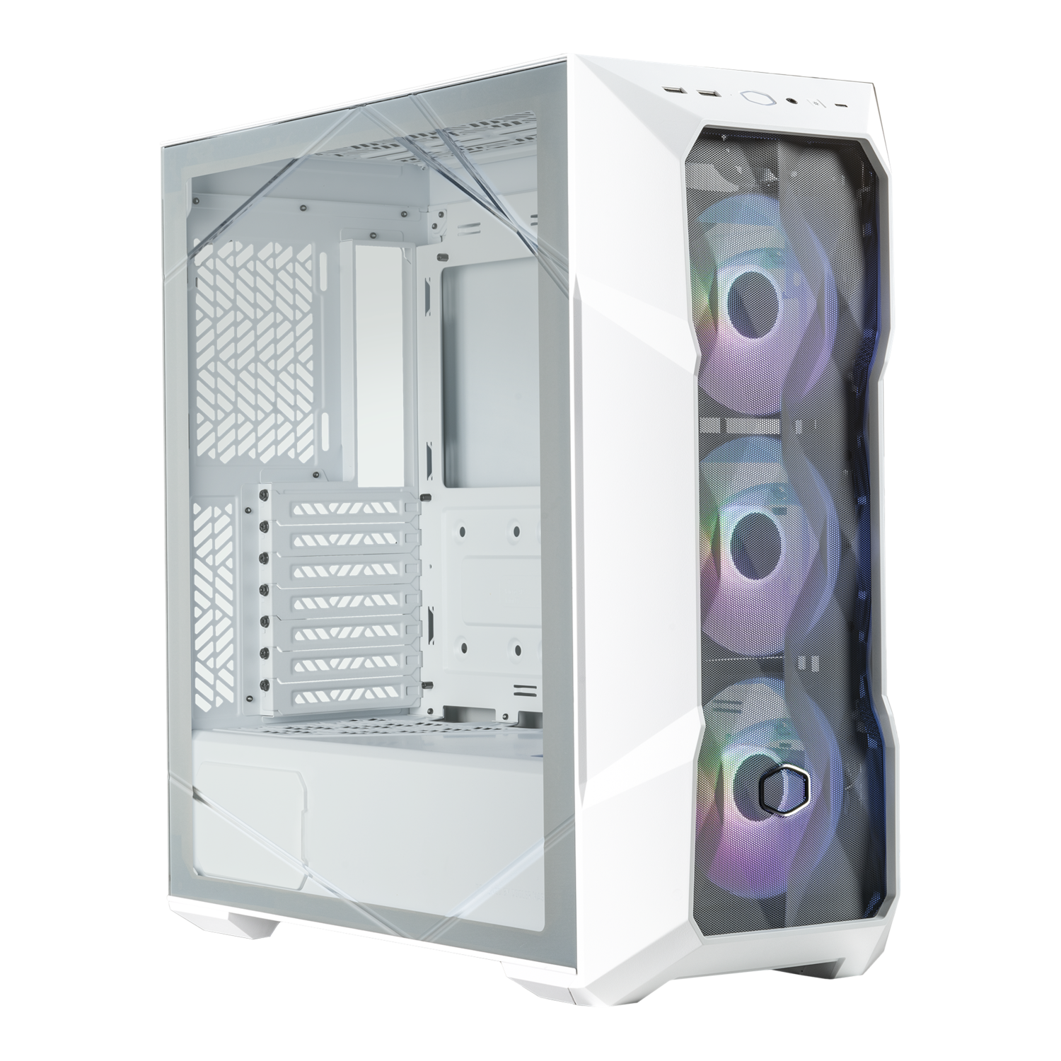 BOITIER COOLER MASTER MASTERBOX TD500 MESH V2 ARGB (BLANC)