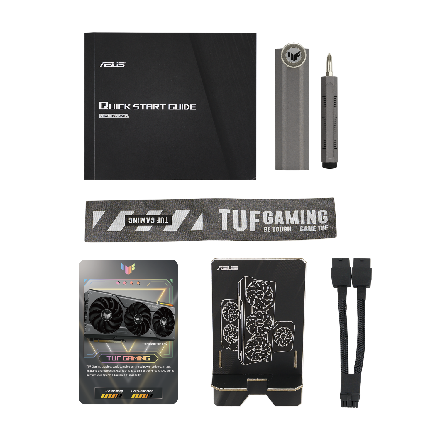 CARTE VIDEO ASUS GEFORCE RTX 4070 SUPER OC 12GO (TUF GAMING)