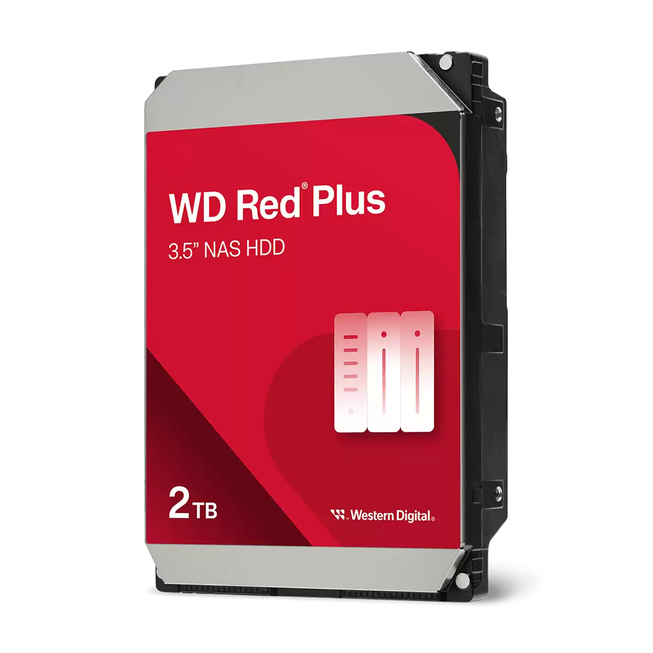 DISQUE DUR WESTERN DIGITAL 3.5 (RED PLUS) 2 TO