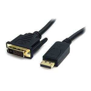 CABLE DISPLAYPORT A DVI DE 6 PIEDS